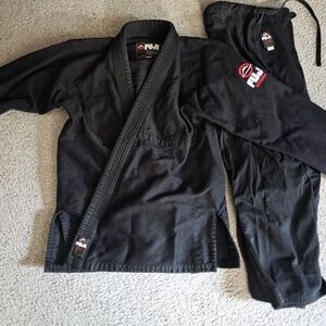 Fuji Black Jiu-Jitsu Gi Size A4